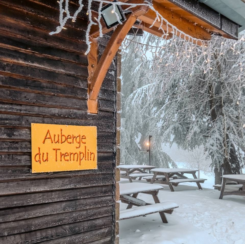 L'Auberge du Tremplin - Restaurant Le Bessat - Restaurant terrasse Le Bessat